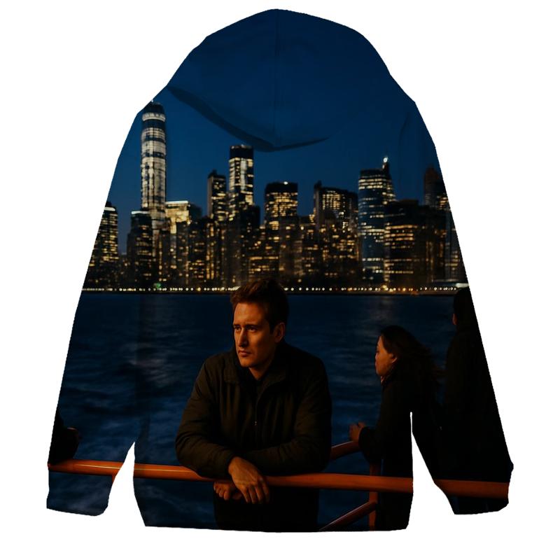 Staten Island Ferry Evening Commute hoodies fashion