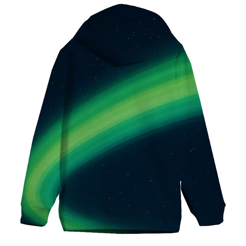 Aurora Oval Drift Band graphic hoodies
