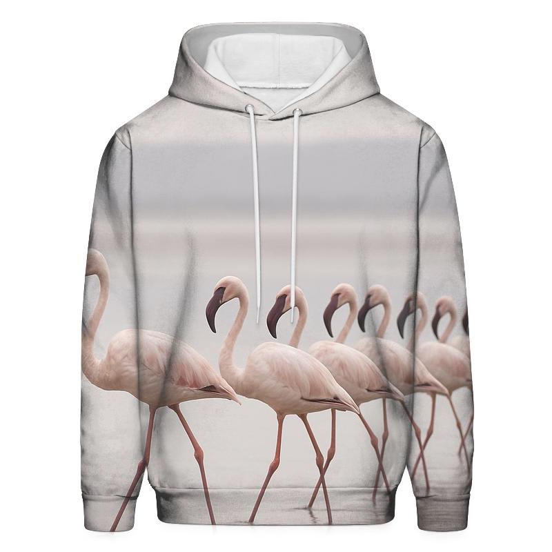 Salt Pan Procession Flamingos hoodie trends
