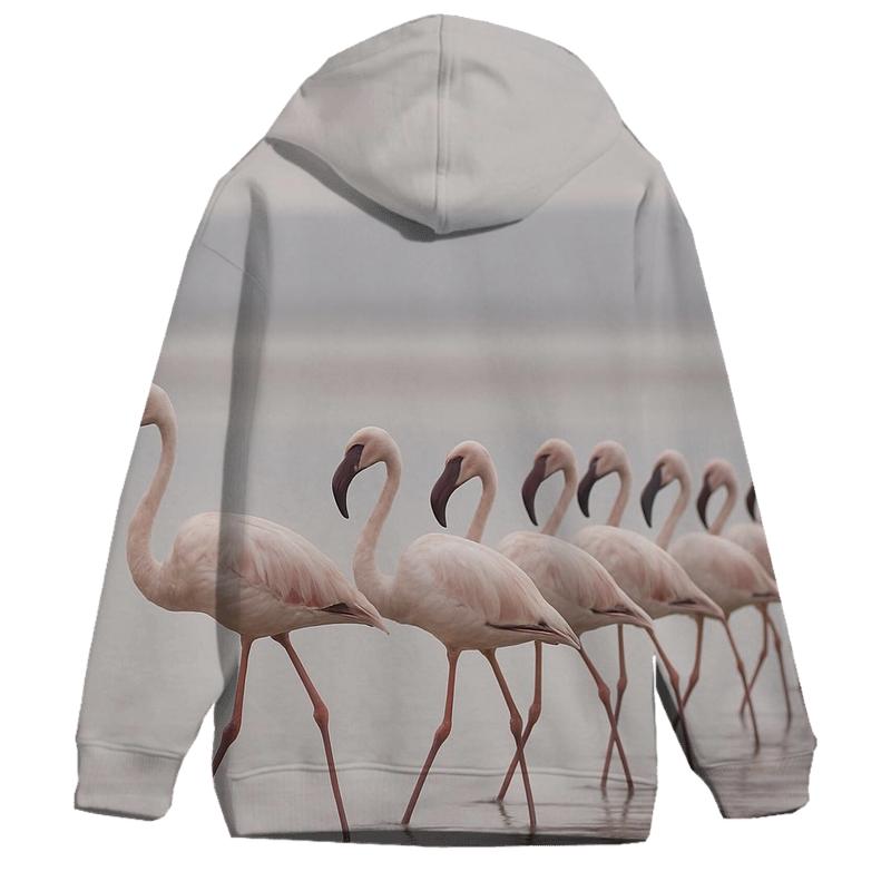 Salt Pan Procession Flamingos hoodie trends