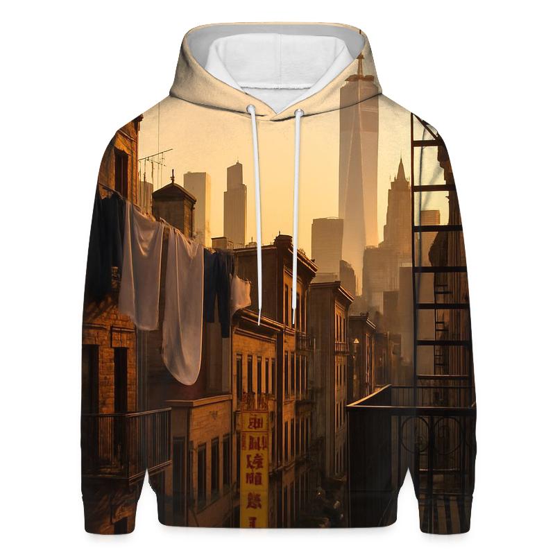 Chinatown Tenements Framing Lower Manhattan hoodie trends