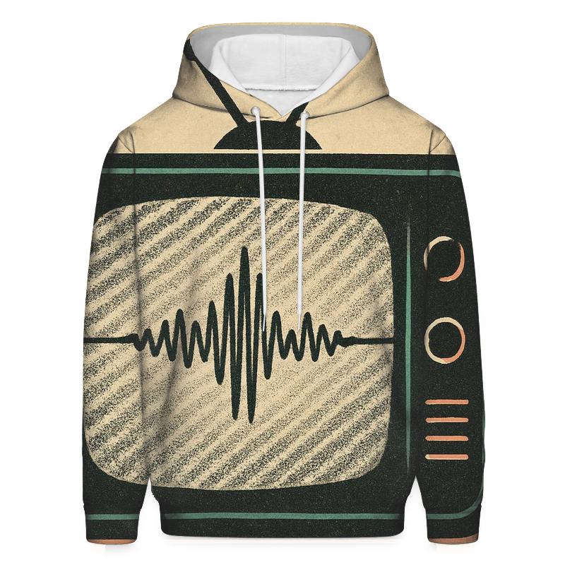 TV Static Soundwaves hoodies fashion