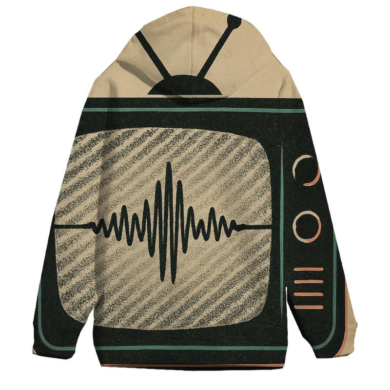 TV Static Soundwaves hoodies fashion