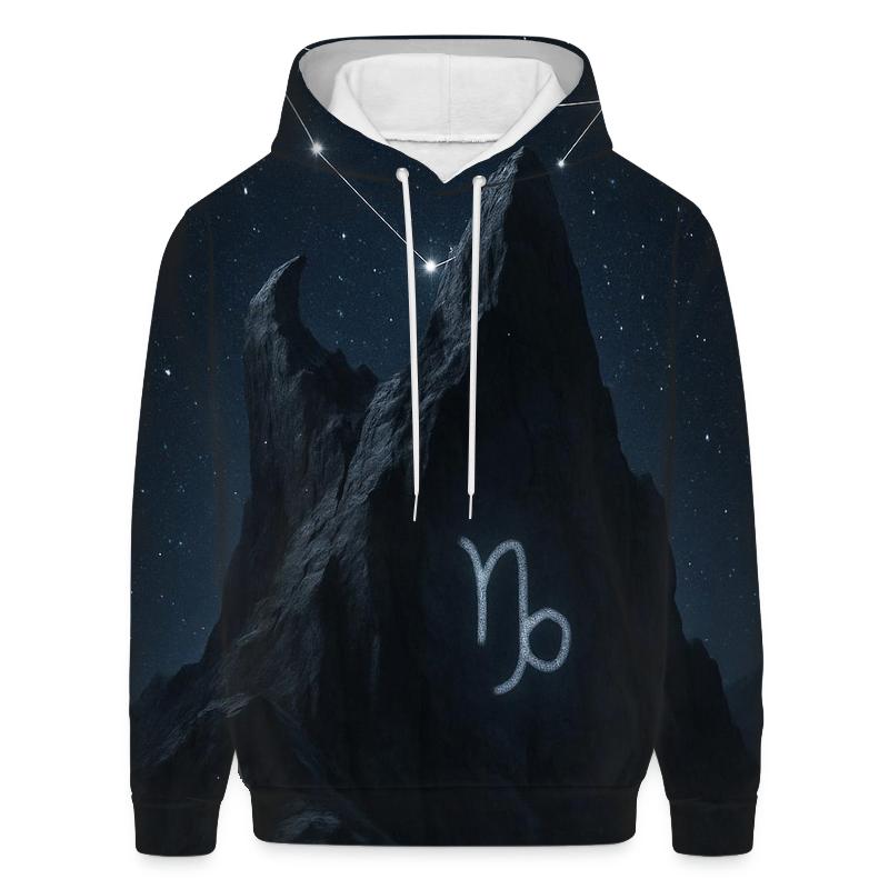 Capricorn Mountain Gate Of Stars graphic hoodies