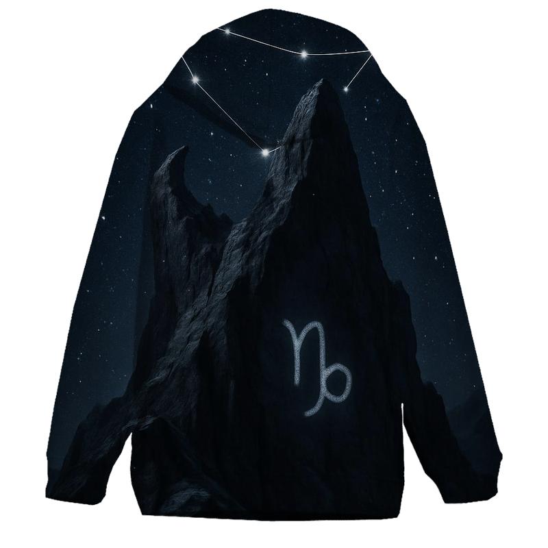 Capricorn Mountain Gate Of Stars graphic hoodies