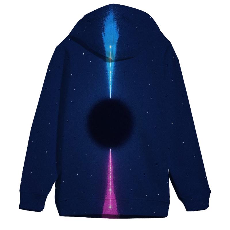 Jet Outflow Twin Streams zip-up hoodies