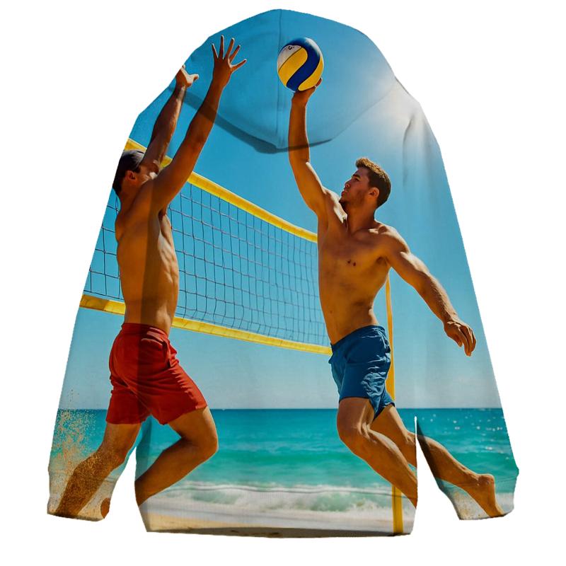Beach Volleyball Golden Point pullover hoodies