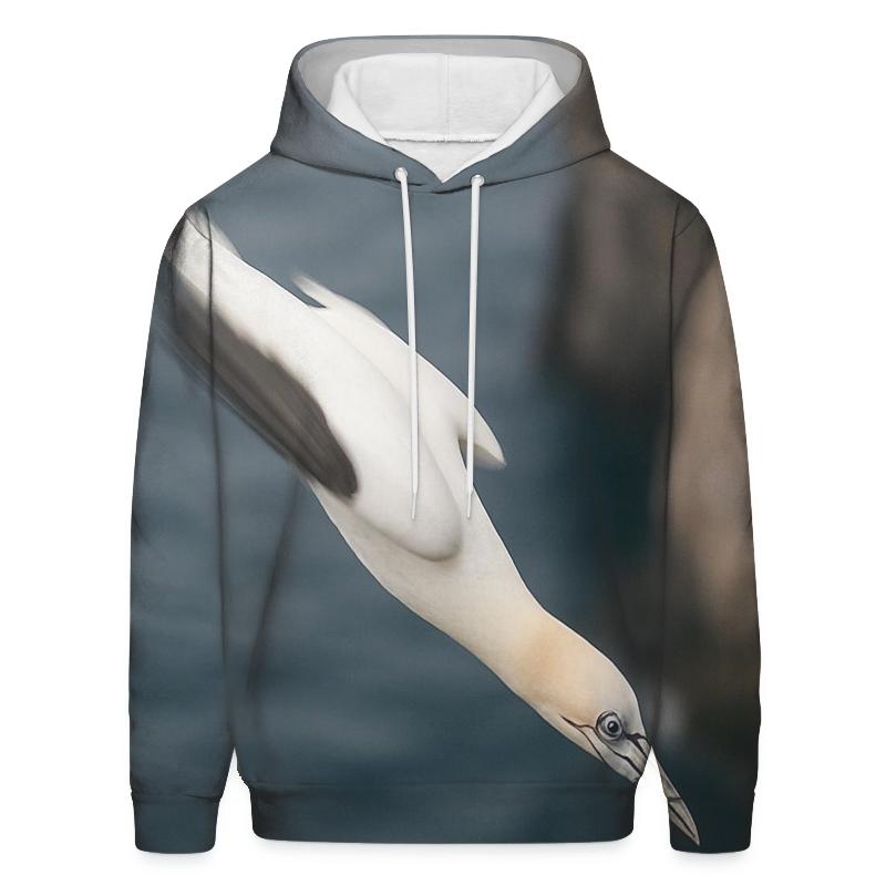 Sea Cliffs Gannet Dive custom hoodies