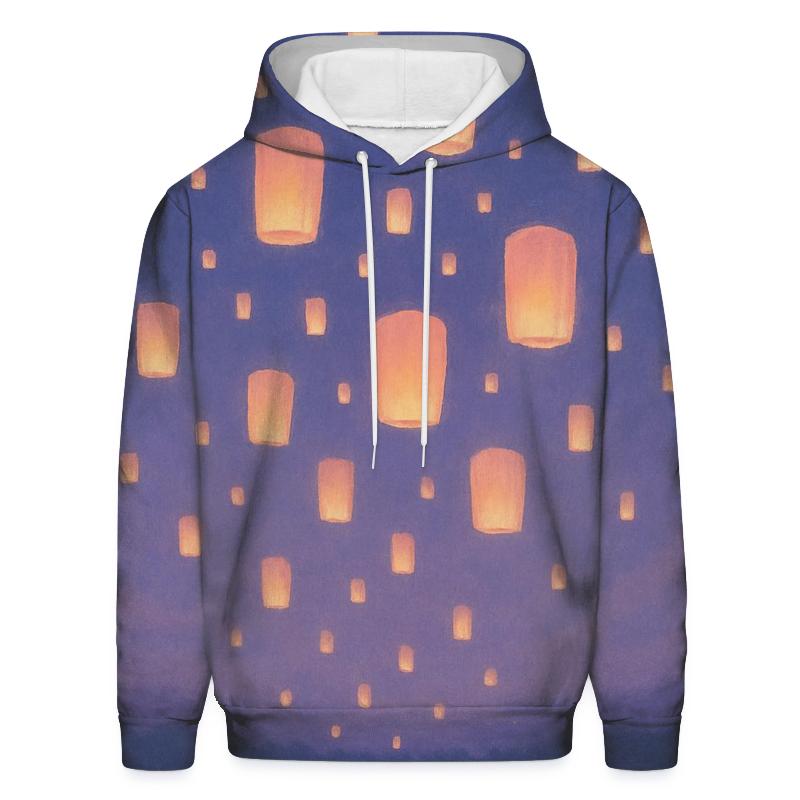 Floating Lantern Journey pullover hoodies