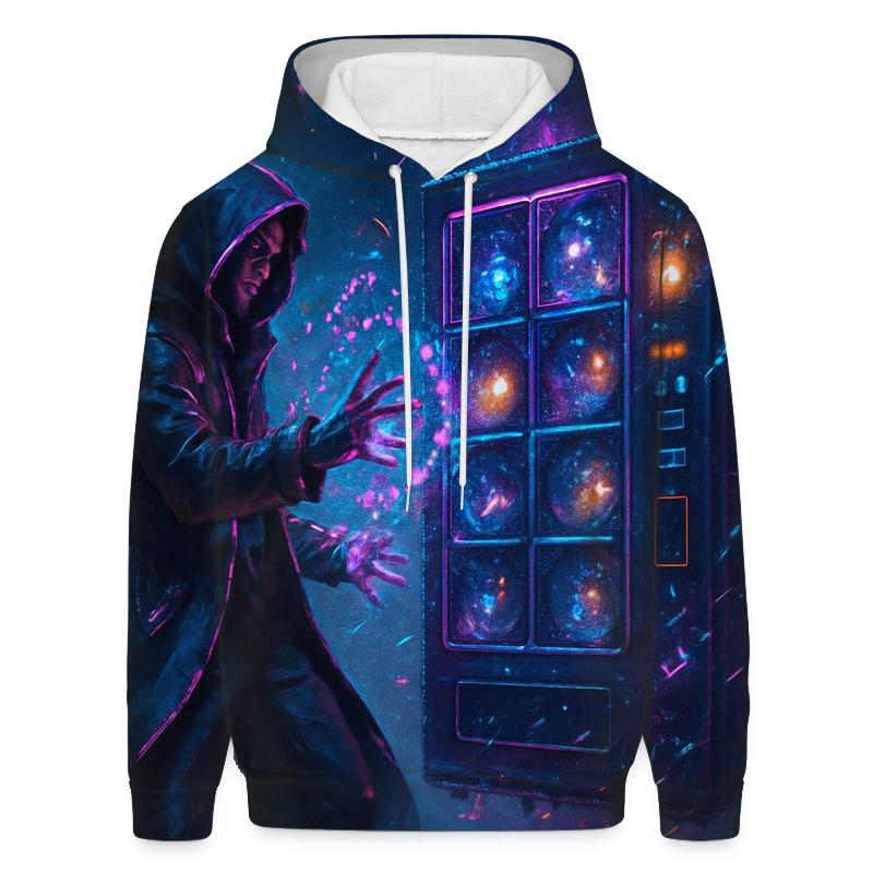 Glitch Mage Of The Vending Nebula graphic hoodies