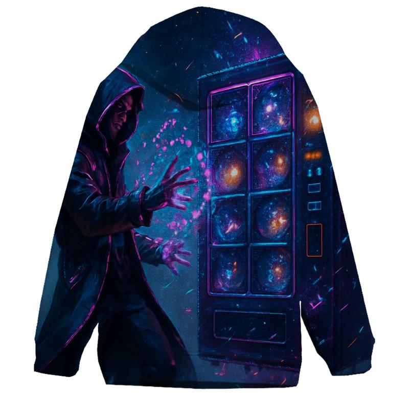 Glitch Mage Of The Vending Nebula graphic hoodies