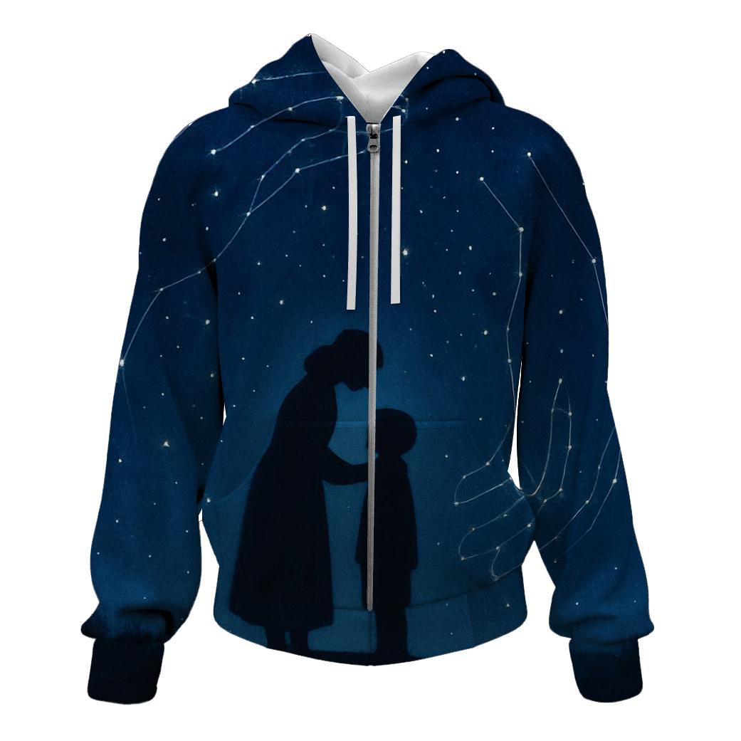 Constellation Of Her Care printed hoodies