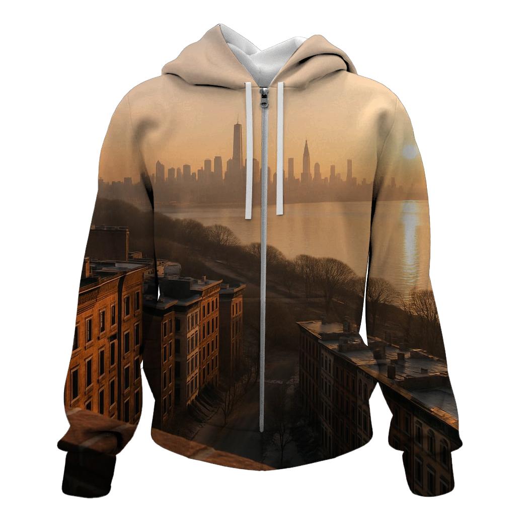 Harlem Sunrise Over The Hudson hoodie designs