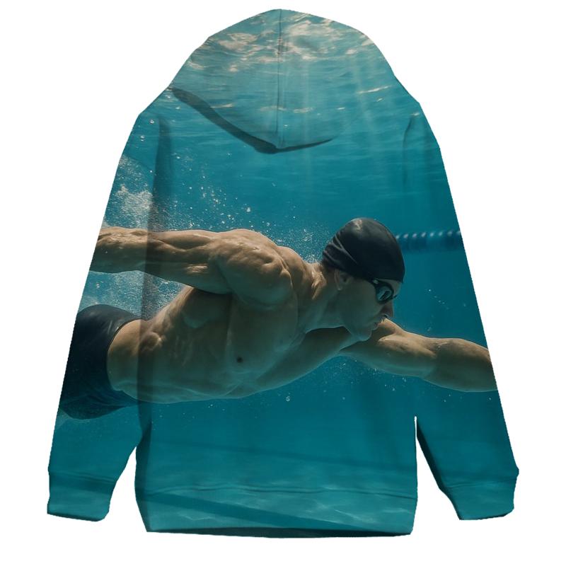 Underwater Swimming Lane Power hoodie trends