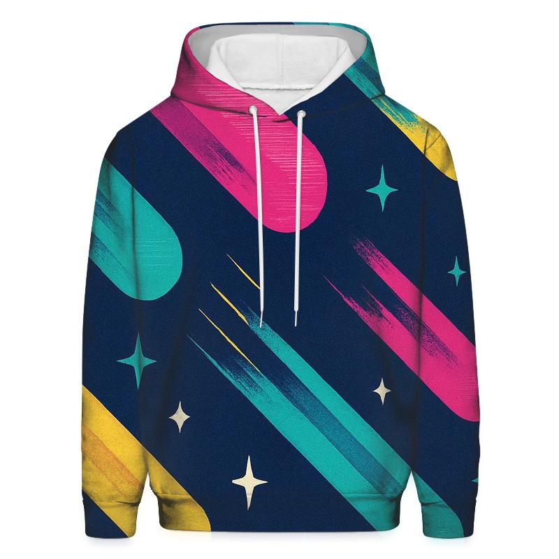 VHS Comet Trails hoodie styles
