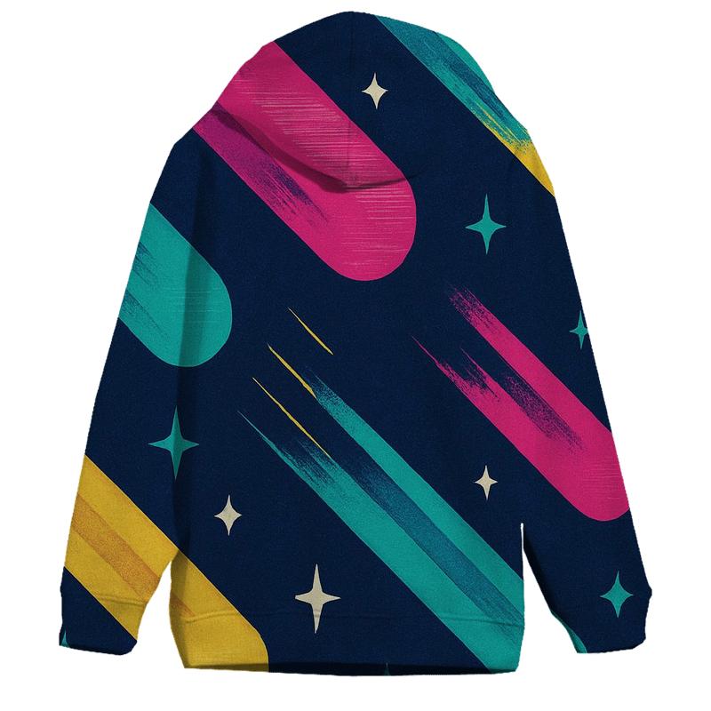 VHS Comet Trails hoodie styles