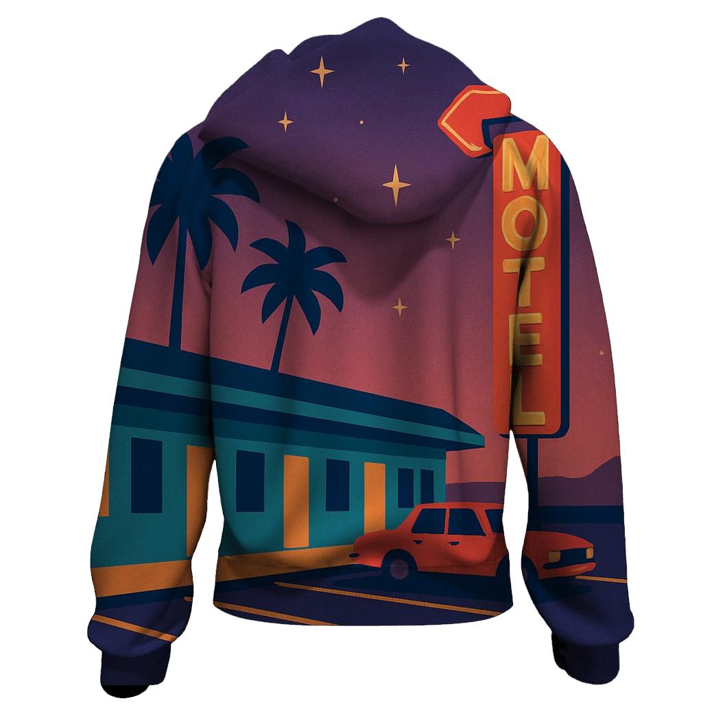 Starlight Motel Highway pullover hoodies