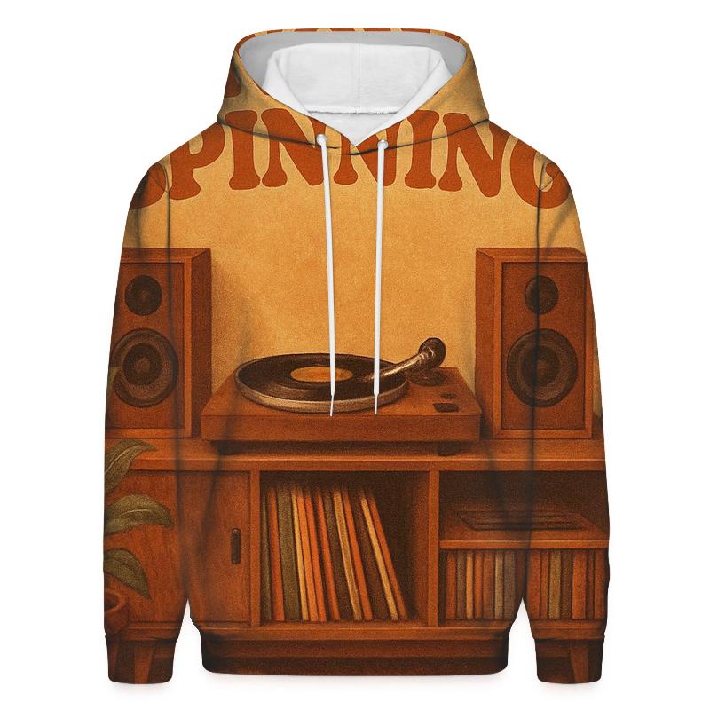 Classic Vinyl Listening Room Poster custom hoodies