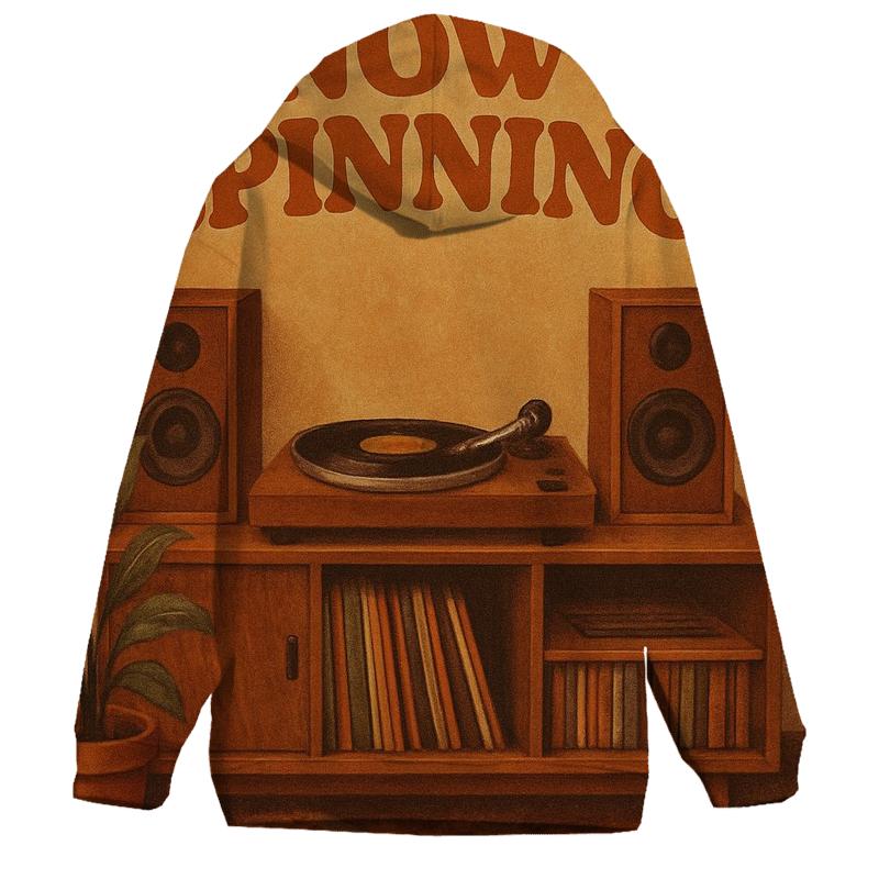 Classic Vinyl Listening Room Poster custom hoodies