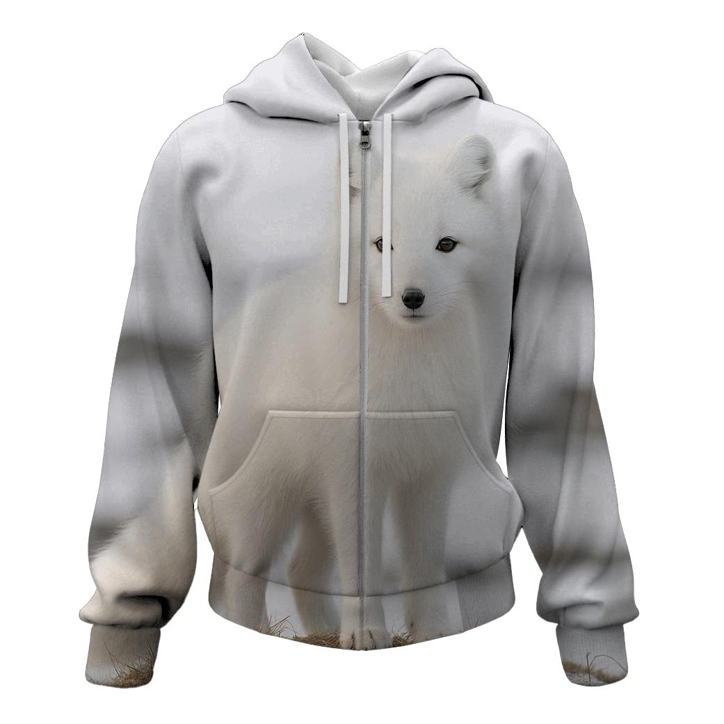 Tundra Watch Arctic Fox hoodie styles