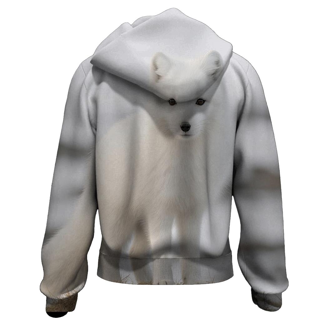 Tundra Watch Arctic Fox hoodie styles
