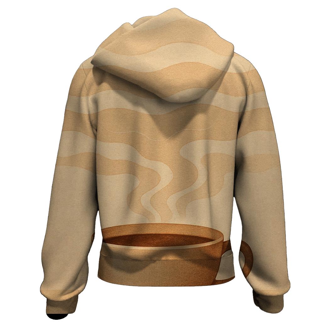 Sepia Steam Horizon designer hoodies