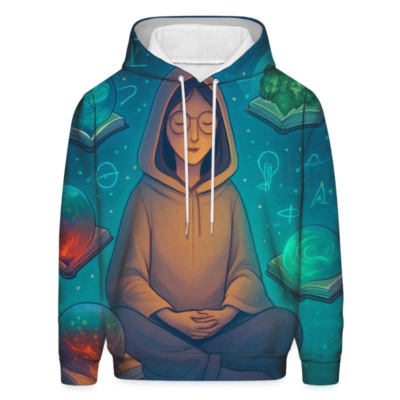 Chaos Librarian Of Lost Planets embroidered hoodies