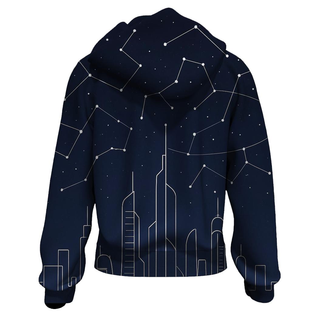 Cosmic City Horizon Line hoodies fashion