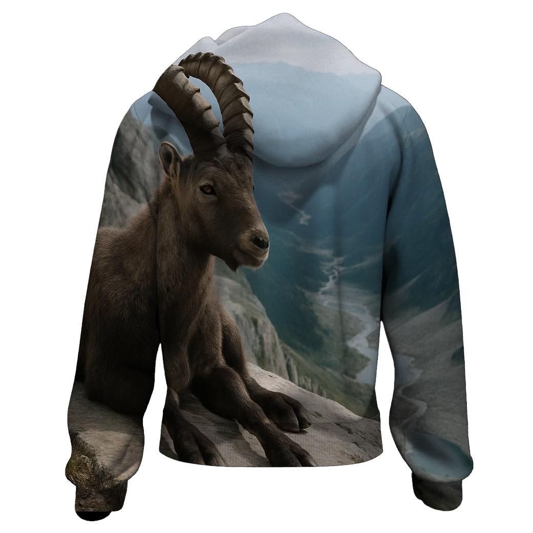 Alpine Ledge Ibex Rest designer hoodies