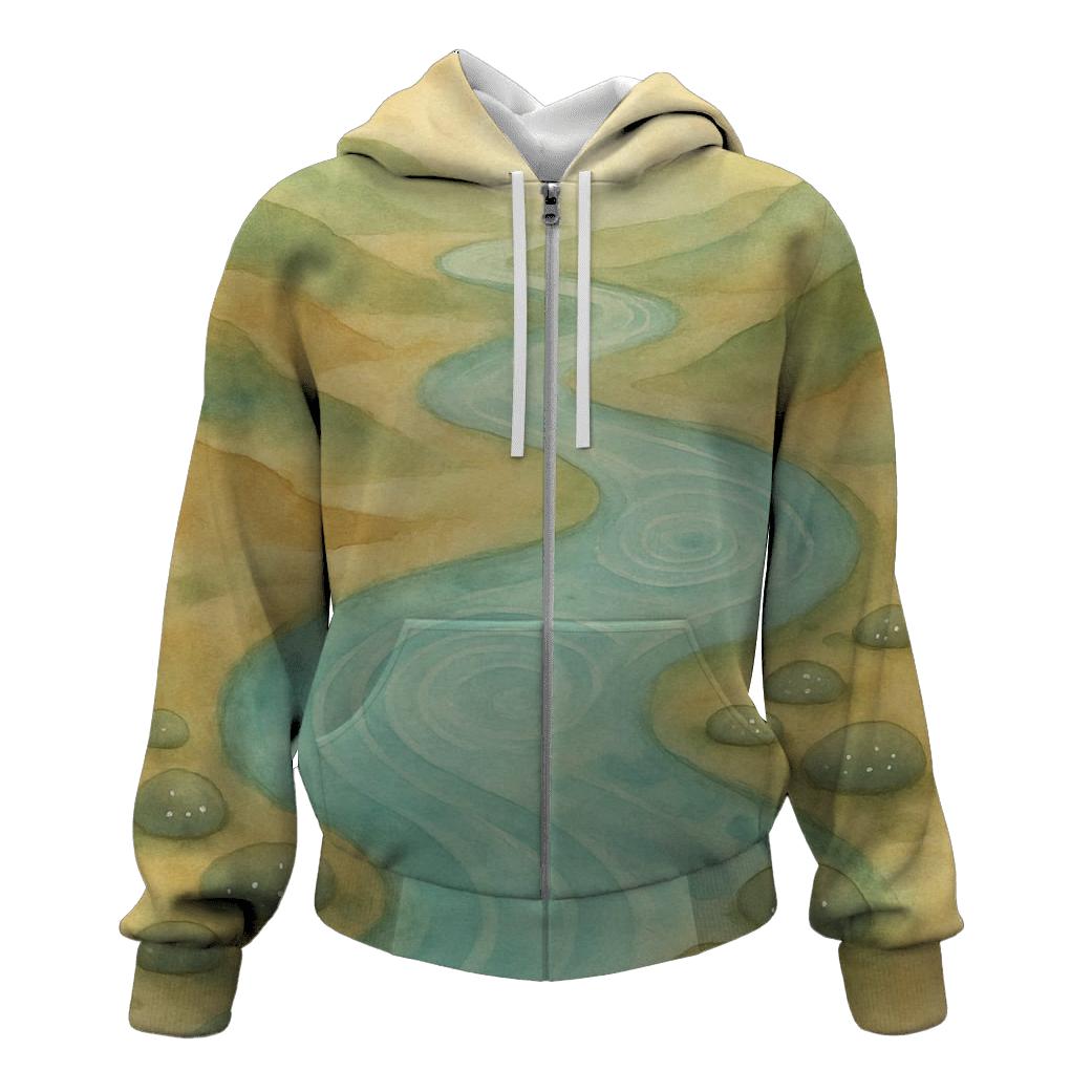 River Of Gentle Echoes premium hoodies