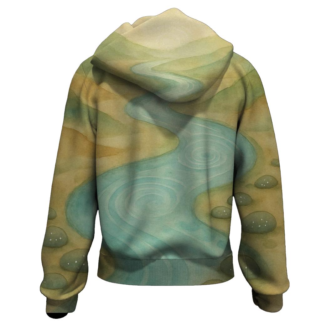 River Of Gentle Echoes premium hoodies