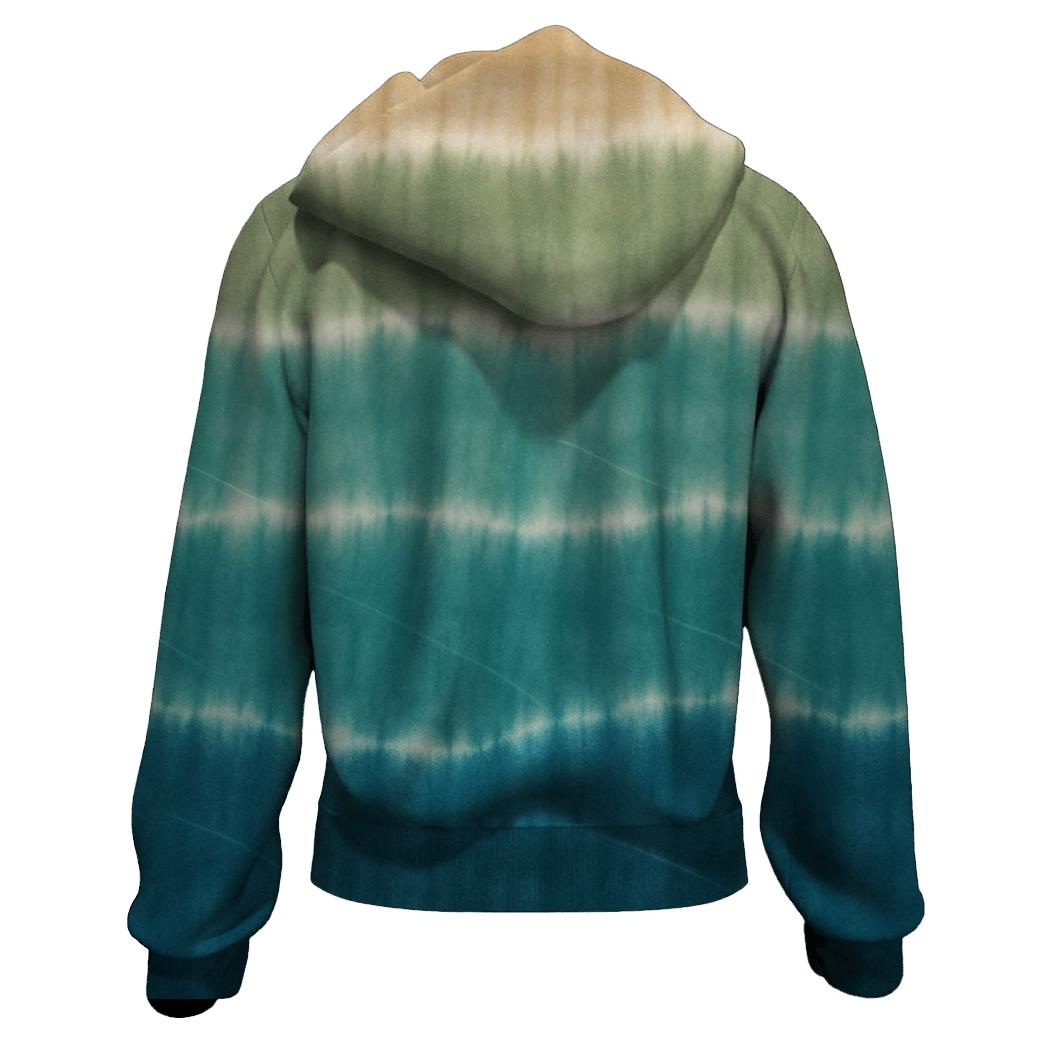 Lagoon Horizon Stripe Ombre hoodie designs