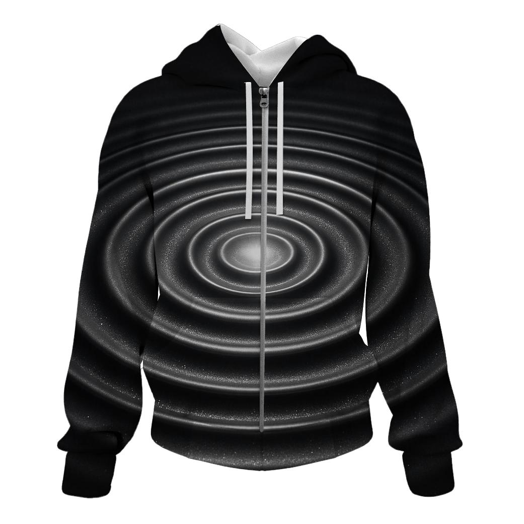 Silver Mirage Ripples hoodie trends