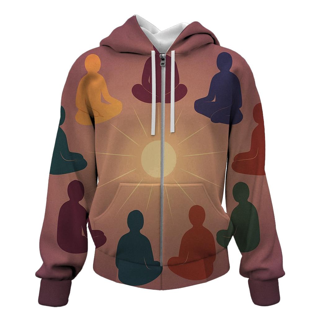 Circle Of Shared Light designer hoodies