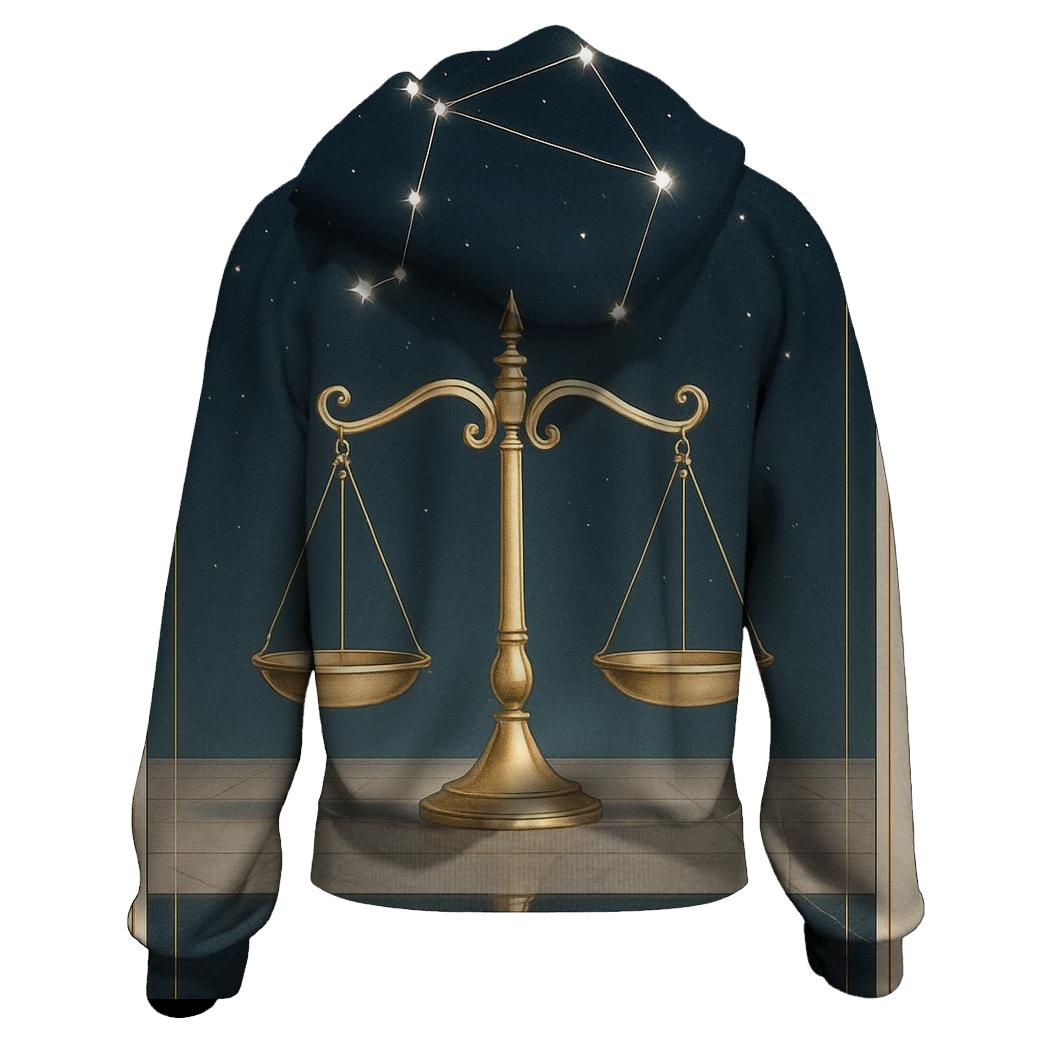 Libra Starlit Balance Court hoodies fashion