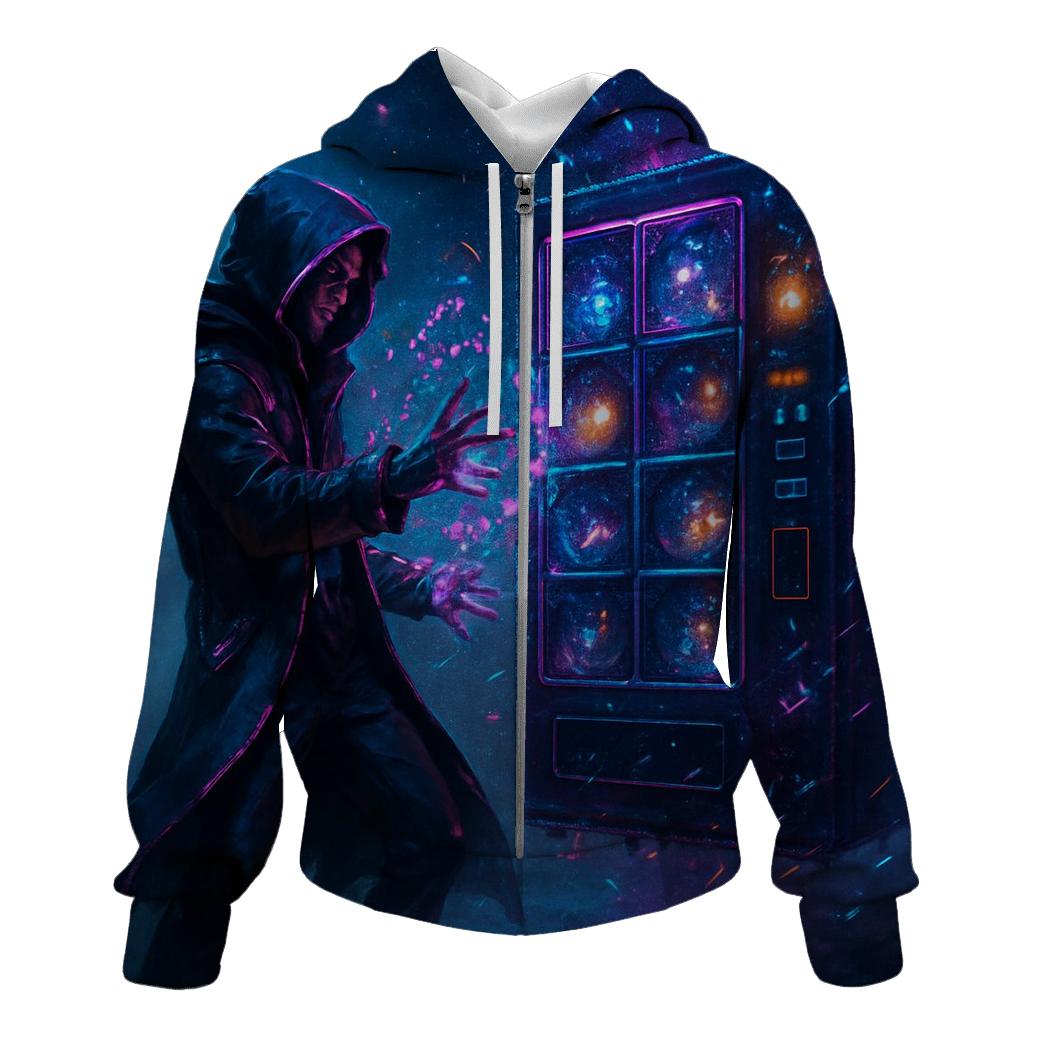Glitch Mage Of The Vending Nebula heavyweight hoodies