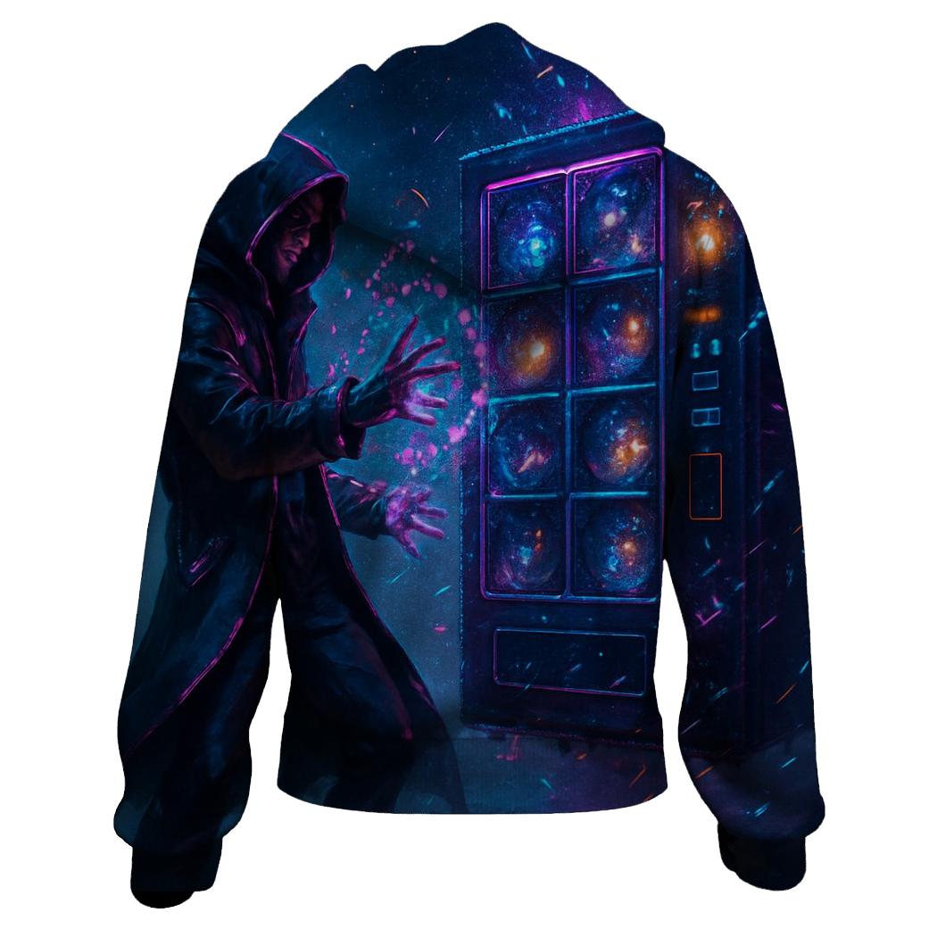 Glitch Mage Of The Vending Nebula heavyweight hoodies