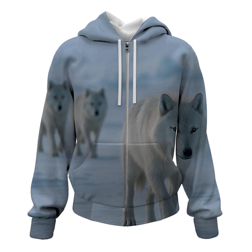 Midnight Pack Arctic Wolves premium hoodies