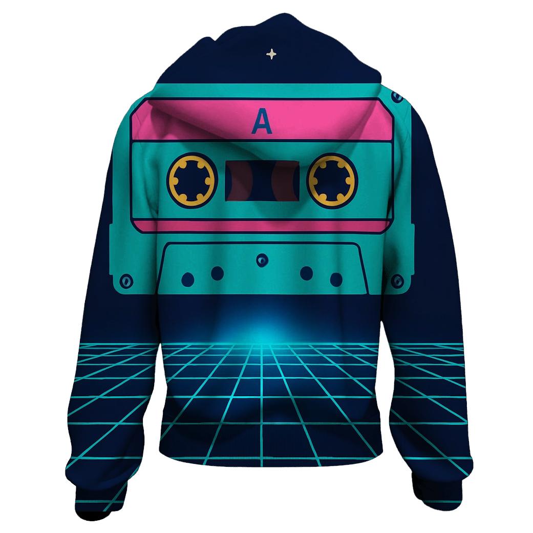 Starlight Cassette Grid hoodie trends
