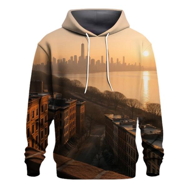 Harlem Sunrise Over The Hudson lightweight hoodies