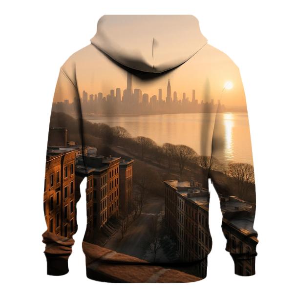 Harlem Sunrise Over The Hudson lightweight hoodies