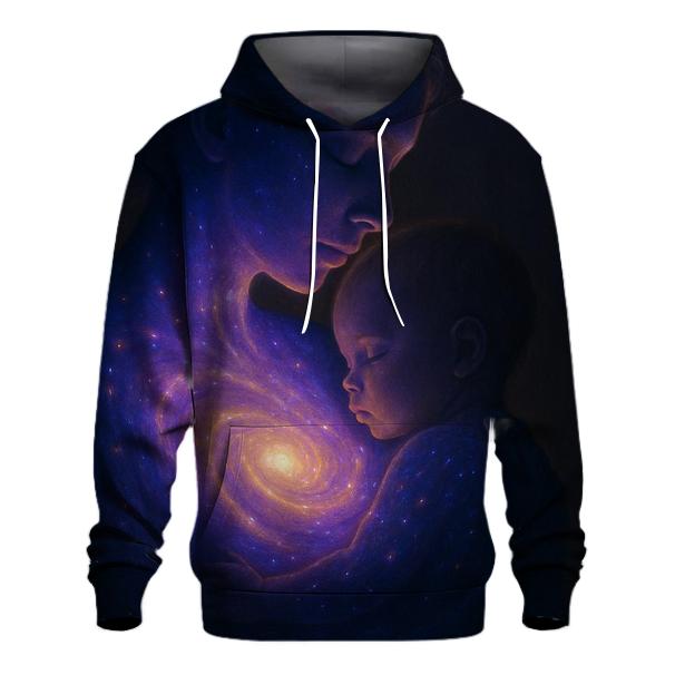 Galaxy Within Her Heart pullover hoodies
