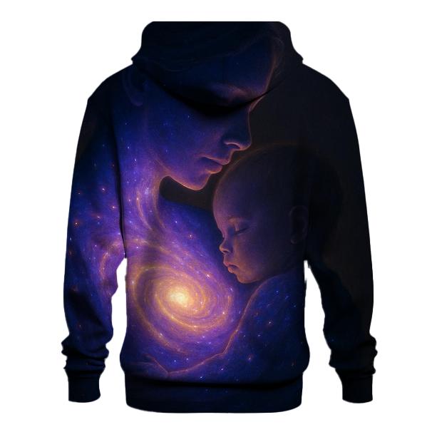 Galaxy Within Her Heart pullover hoodies