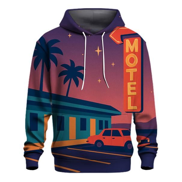 Starlight Motel Highway lightweight hoodies