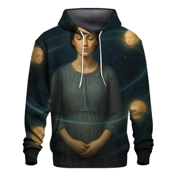Orbit Of A Mothers Presence printed hoodies