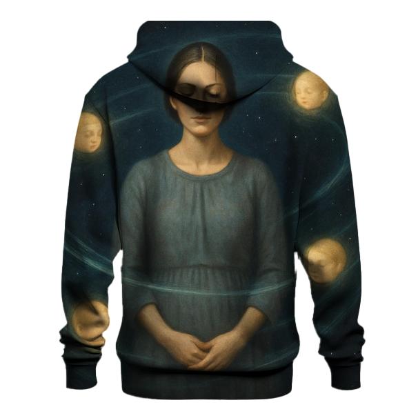 Orbit Of A Mothers Presence printed hoodies