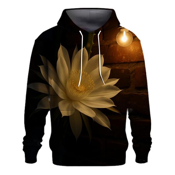 Night Blooming Cereus In Courtyard Glow hoodie designs