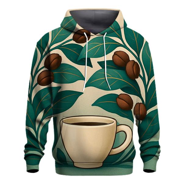 Emerald Coffee Canopy zip-up hoodies