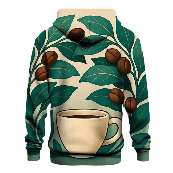 Emerald Coffee Canopy zip-up hoodies