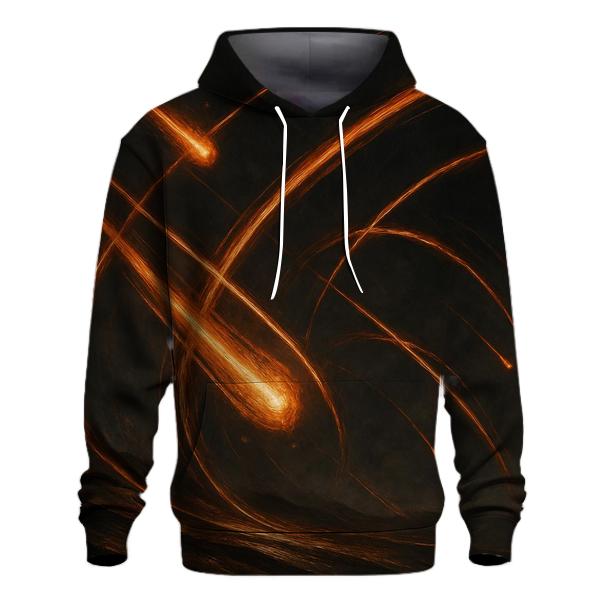 Copper Comet Trails zip-up hoodies